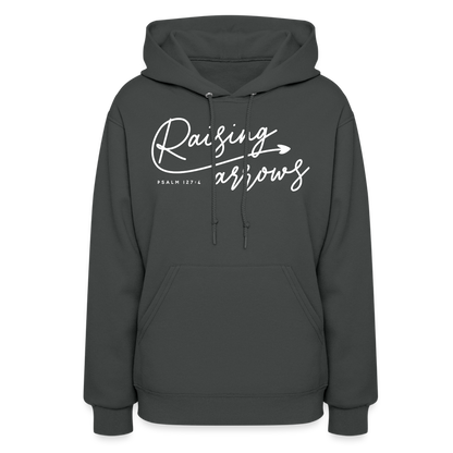 Raising Arrows (W) Women's Hoodie - asphalt