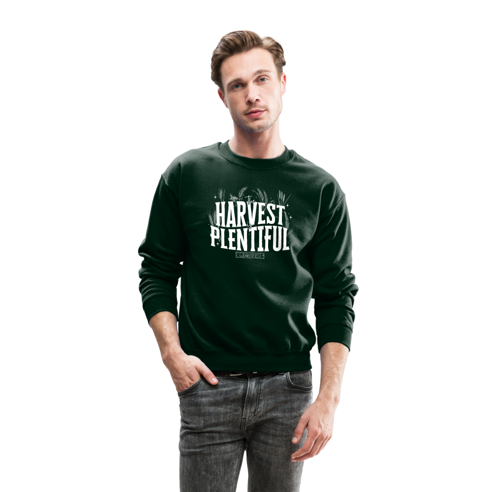 The Harvest is Plentiful (W) Men's Sweater - forest green