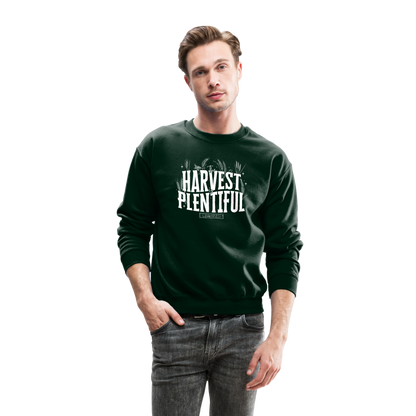 The Harvest is Plentiful (W) Men's Sweater - forest green