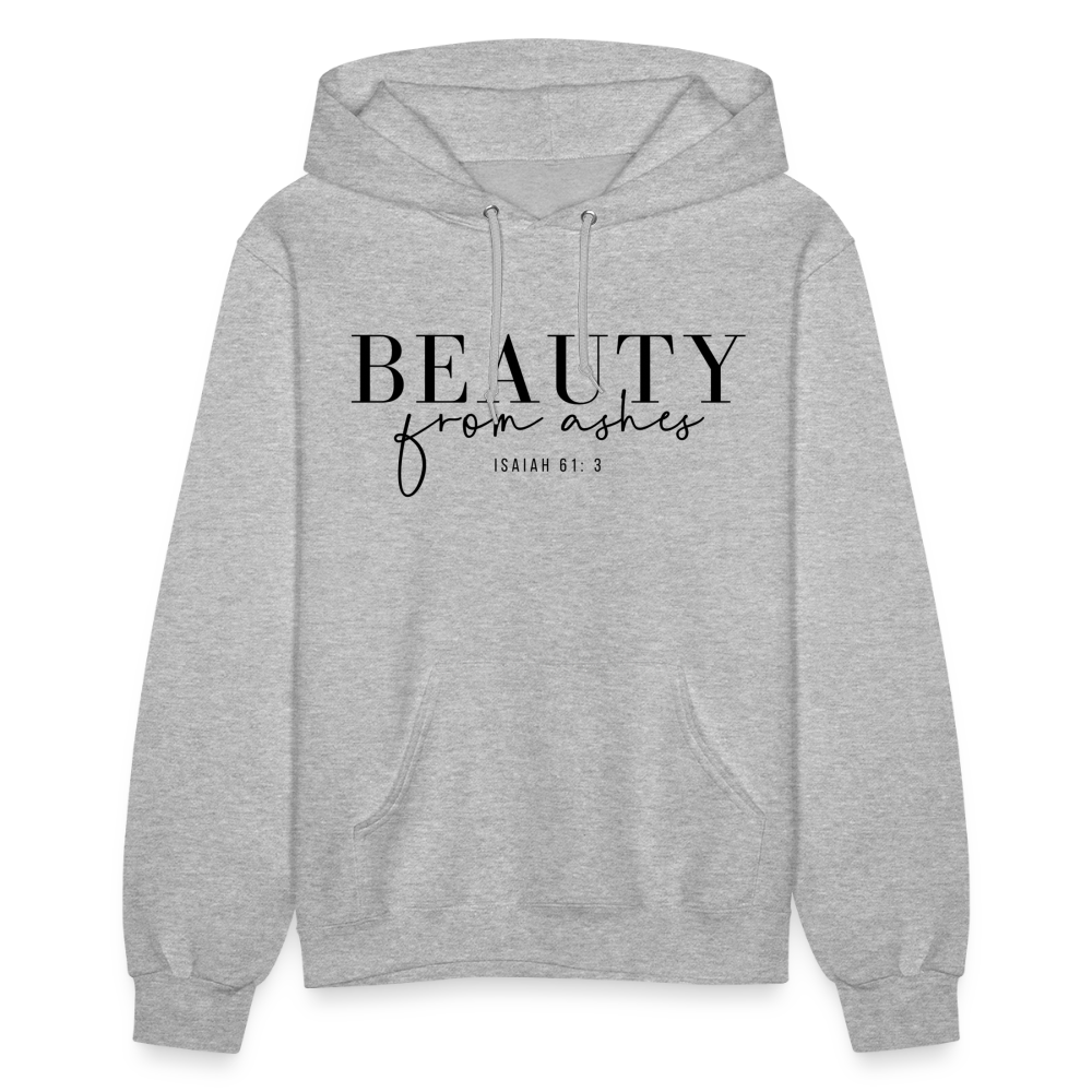 Beauty from Ashes Women's Hoodie - heather gray