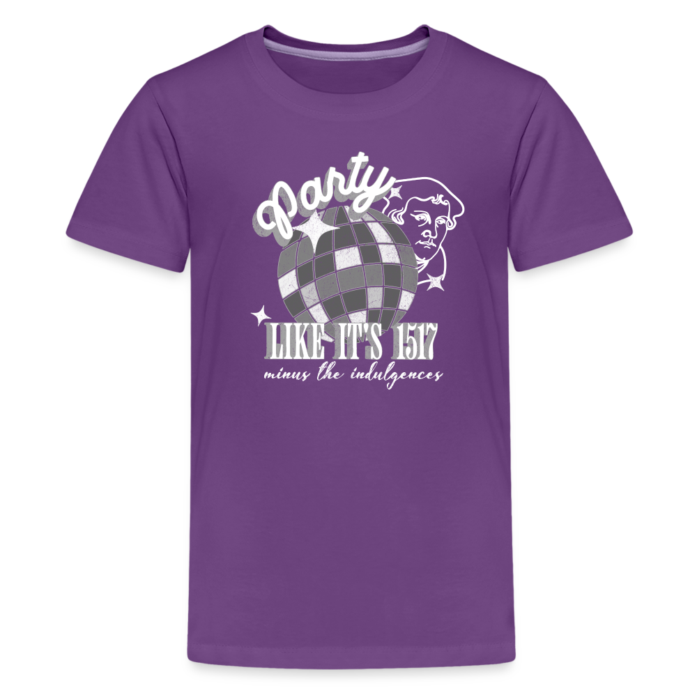 Party Like its 1517 (W) Reformation Day Toddler T-shirt - purple