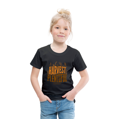 The Harvest is Plentiful (Color) Toddler T-Shirt - black