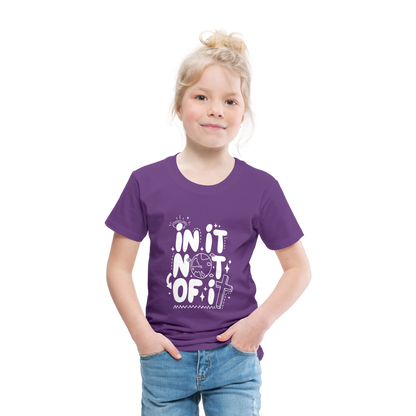 In It Not of It (W) Toddler T-Shirt - purple