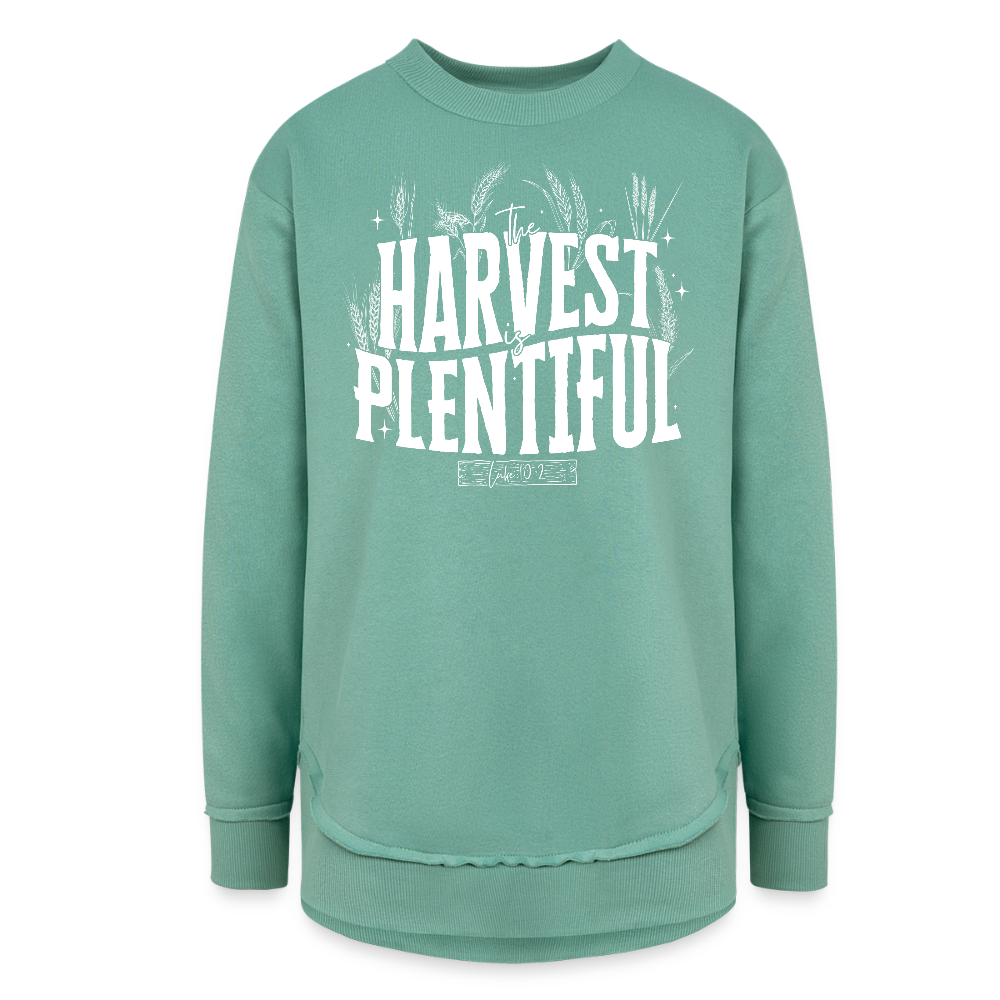 The Harvest is Plentiful (W) Women's Tunic Sweater - saltwater