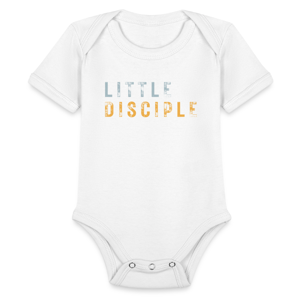 Little Disciple (Color) Baby Onesie Bodysuit - white