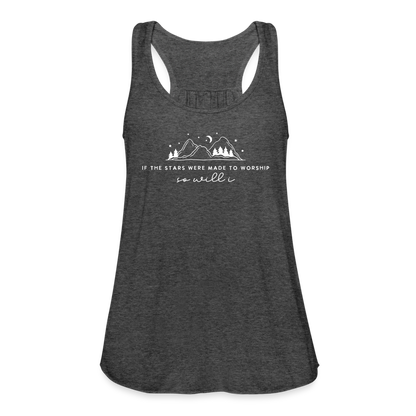 If the Stars Were Made to Worship So Will I Women's Tank - deep heather