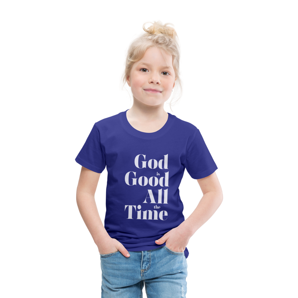 God is Good Toddler Premium T-Shirt - royal blue