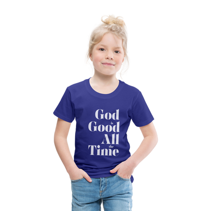 God is Good Toddler Premium T-Shirt - royal blue