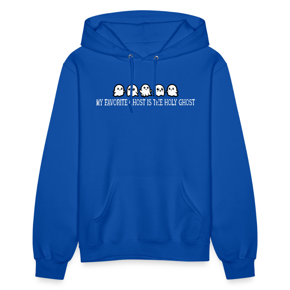 My Favorite Ghost is the Holy Ghost (W) Women's Hoodie - royal blue