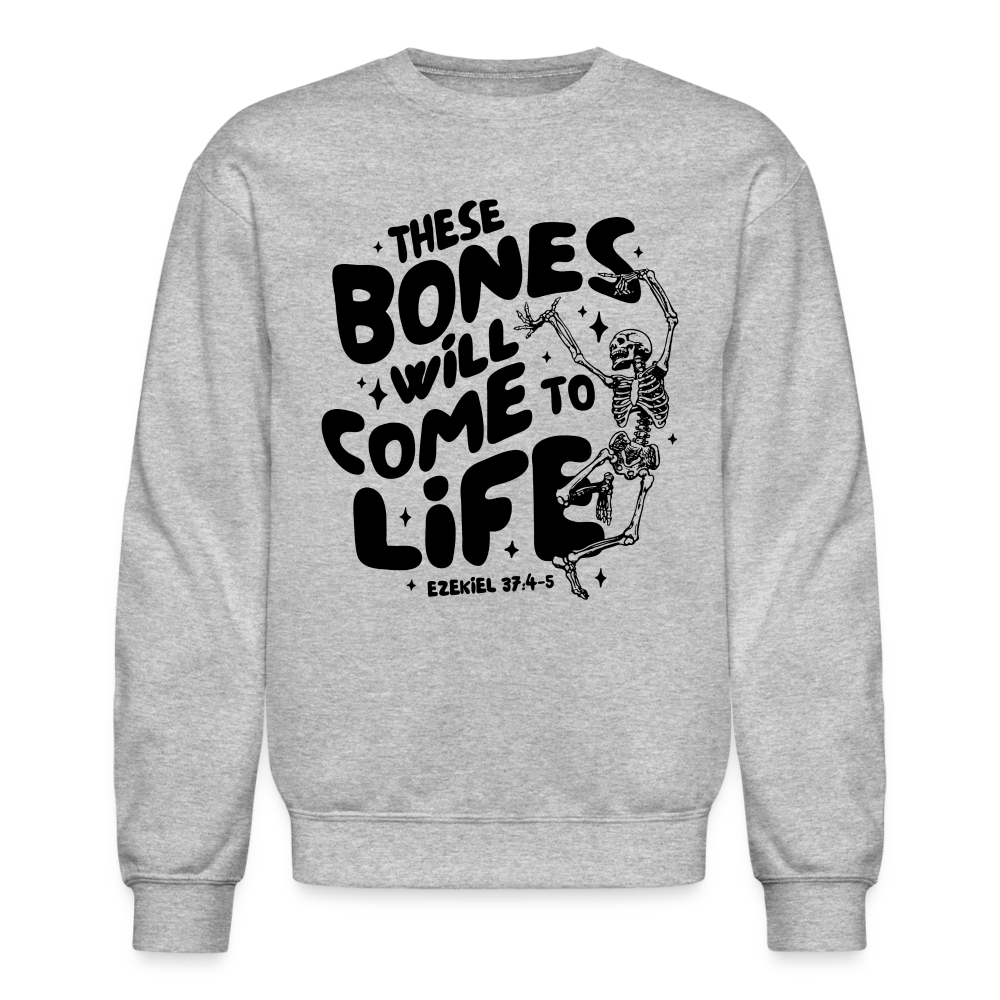 These Bones will Come to Life Men's Sweater - heather gray