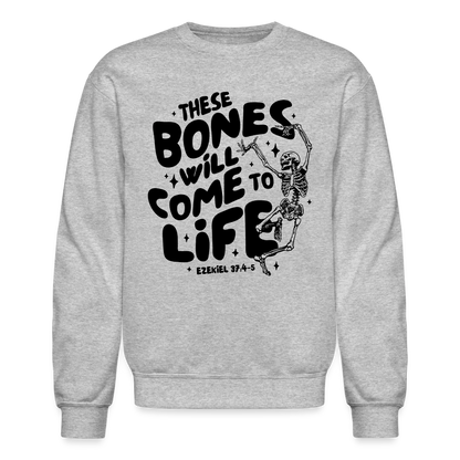 These Bones will Come to Life Men's Sweater - heather gray