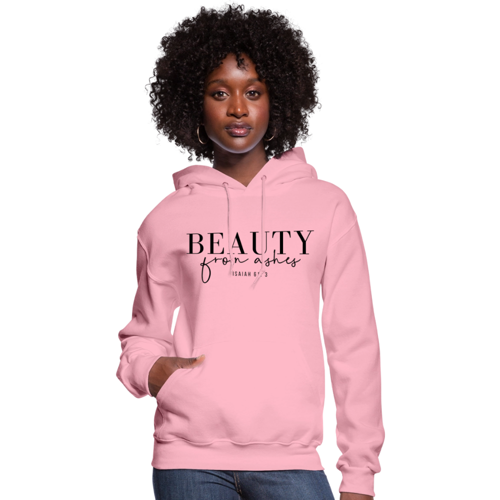 Beauty from Ashes Women's Hoodie - classic pink