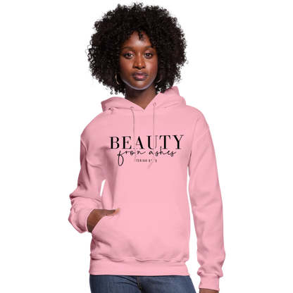 Beauty from Ashes Women's Hoodie - classic pink