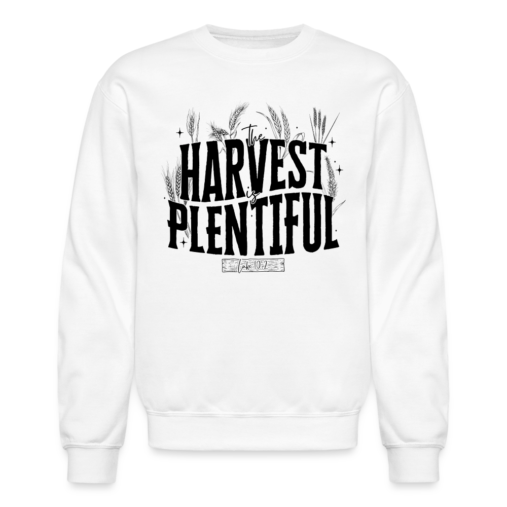 The Harvest is Plentiful Men's Sweater - white