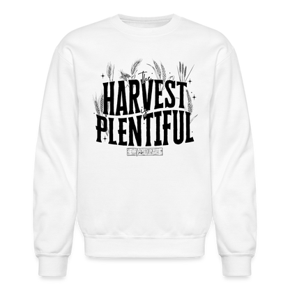 The Harvest is Plentiful Men's Sweater - white