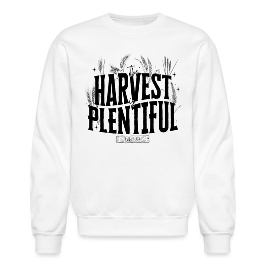 The Harvest is Plentiful Men's Sweater - white