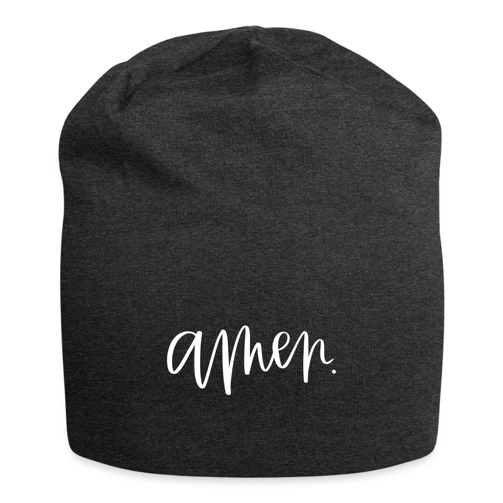 Amen Beanie - charcoal grey