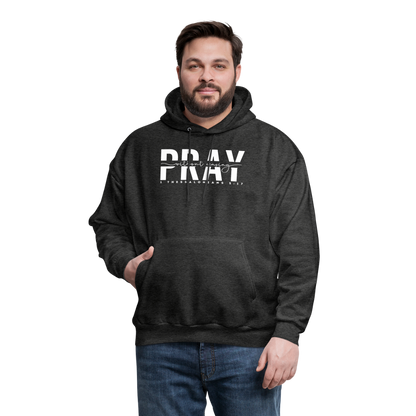 Pray Without Ceasing (W) Men's Hoodie - charcoal grey