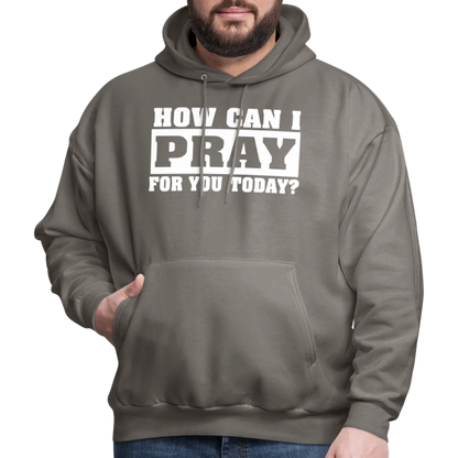 How Can I Pray for You Today Men's Hoodie - asphalt gray