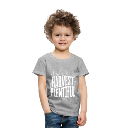 The Harvest is Plentiful (W) Toddler T-Shirt - heather gray