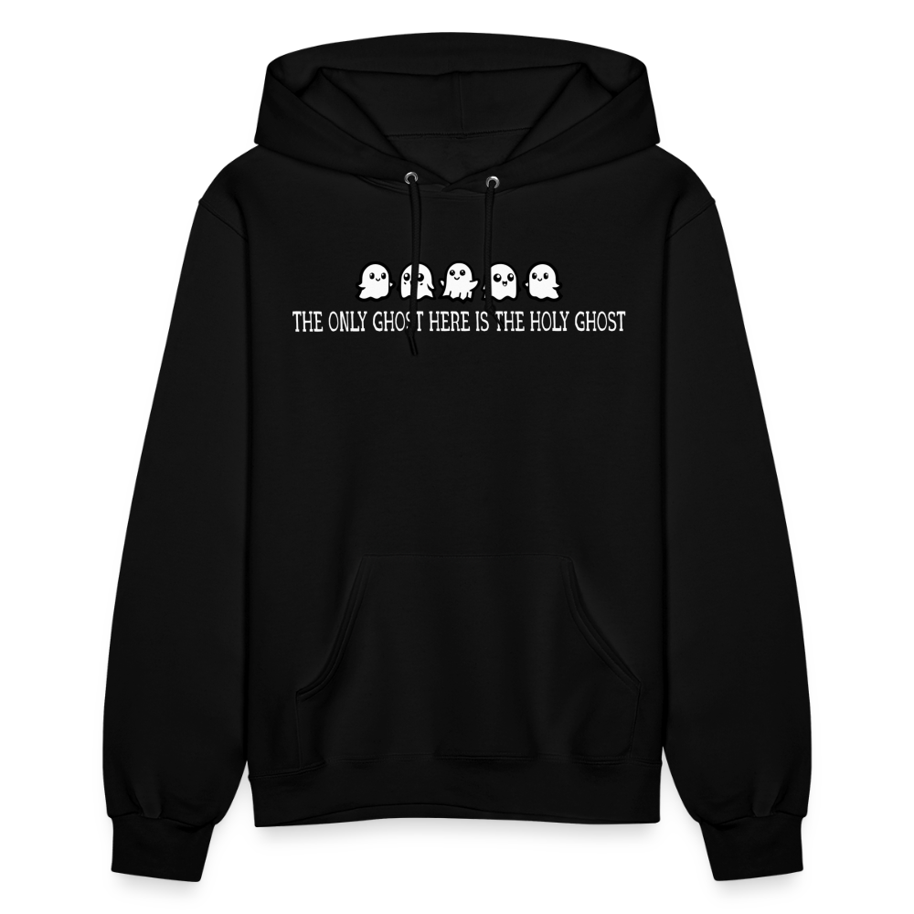 The Only Ghost Here is the Holy Ghost (W) Women's Hoodie - black