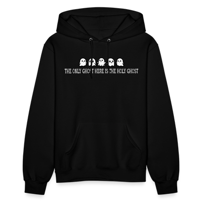 The Only Ghost Here is the Holy Ghost (W) Women's Hoodie - black