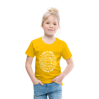 Manger Collage (W) Toddler T-Shirt - sun yellow