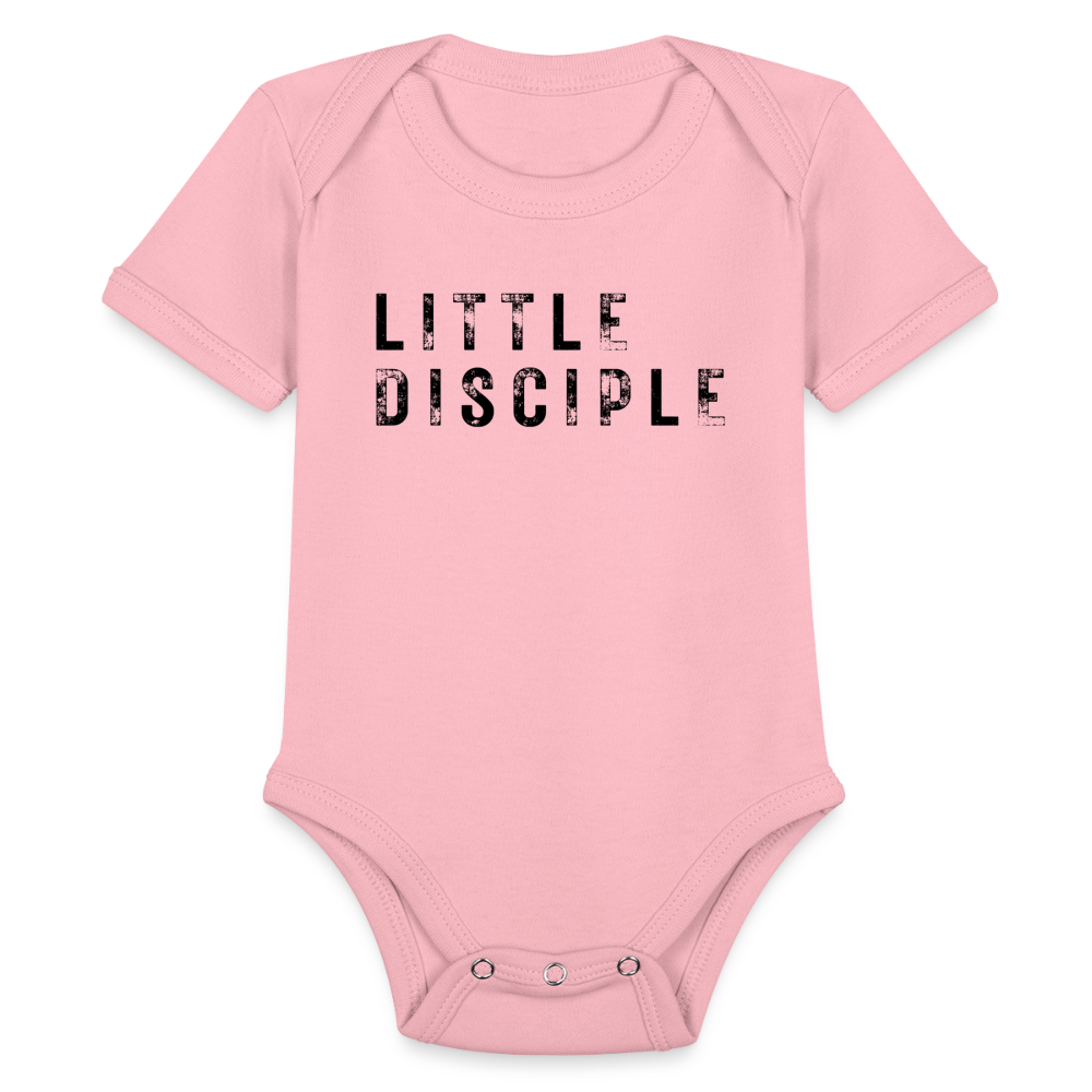 Little Disciple Baby Onesie Bodysuit - light pink