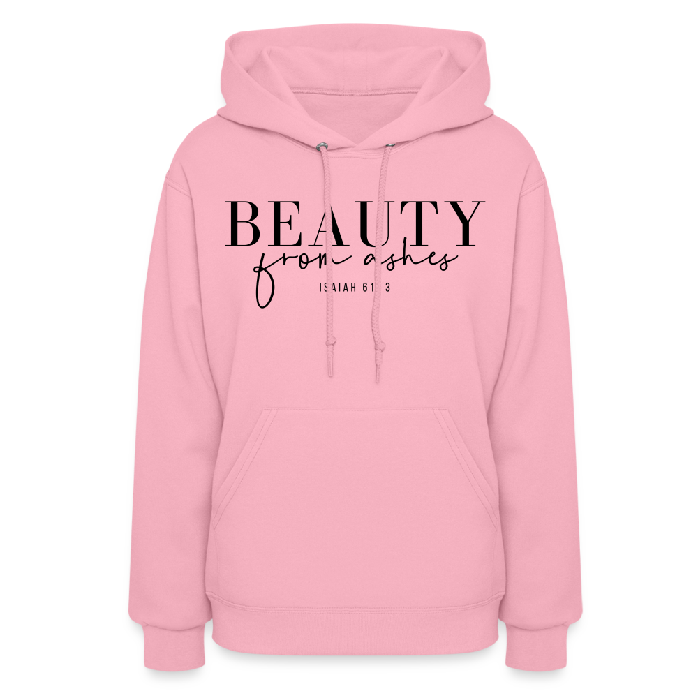 Beauty from Ashes Women's Hoodie - classic pink