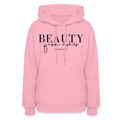 Beauty from Ashes Women's Hoodie - classic pink