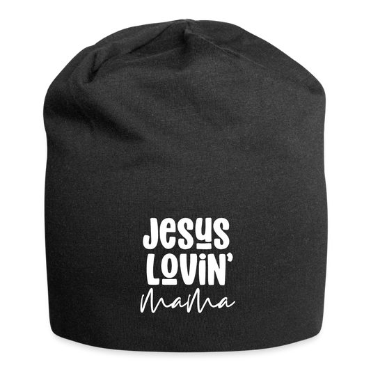 Jesus Lovin Mama Beanie - black