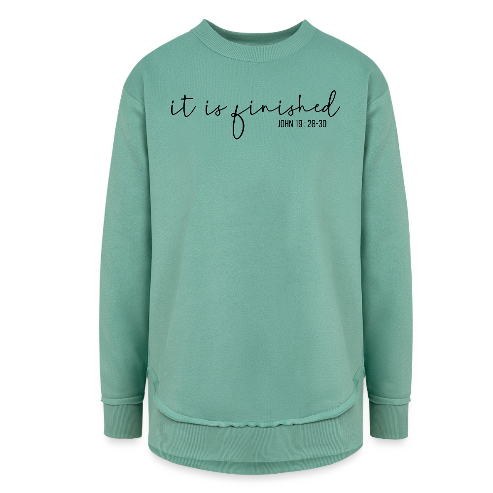 It is Finished Women's Long Sleeve Weekend Tunic - saltwater