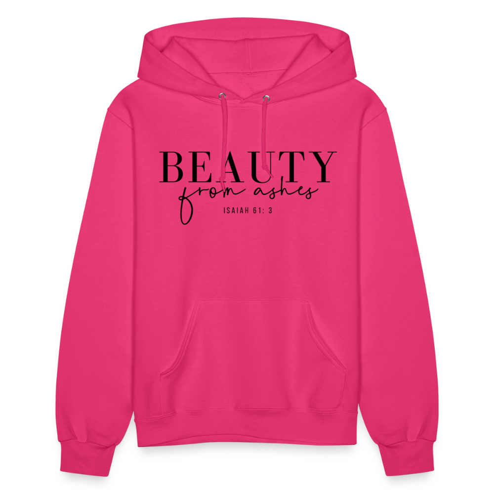 Beauty from Ashes Women's Hoodie - fuchsia