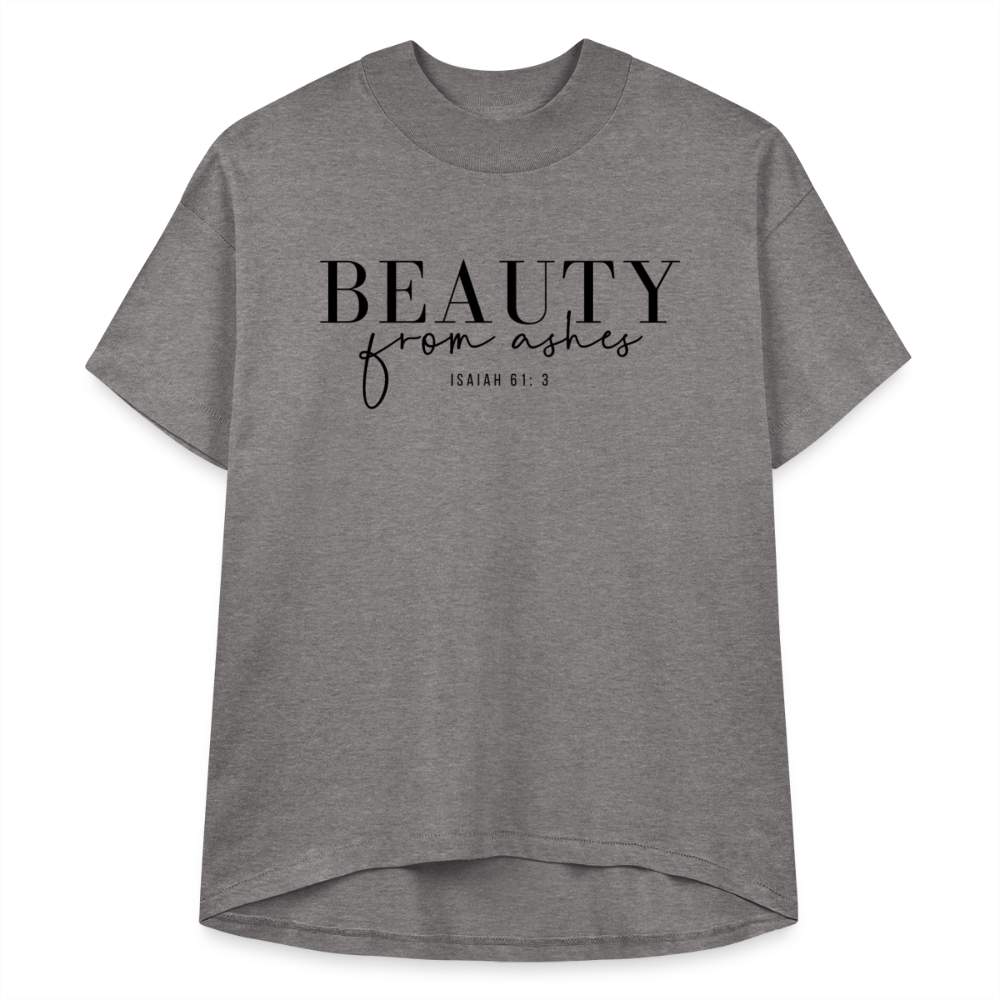 Beauty from Ashes Women's Hi Lo T-Shirt - granite heather 