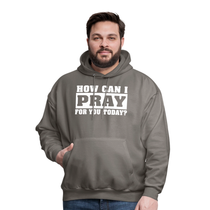 How Can I Pray for You Today Men's Hoodie - asphalt gray