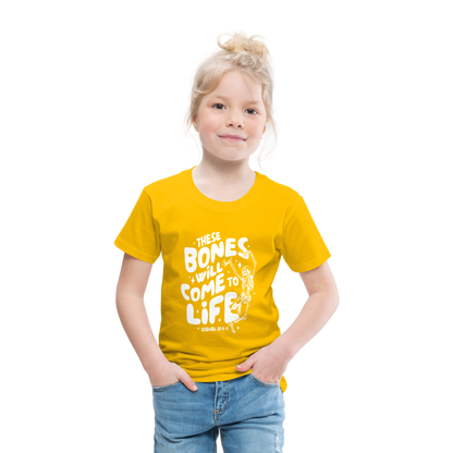 These Bones will Come to Life (W) Toddler T-Shirt - sun yellow