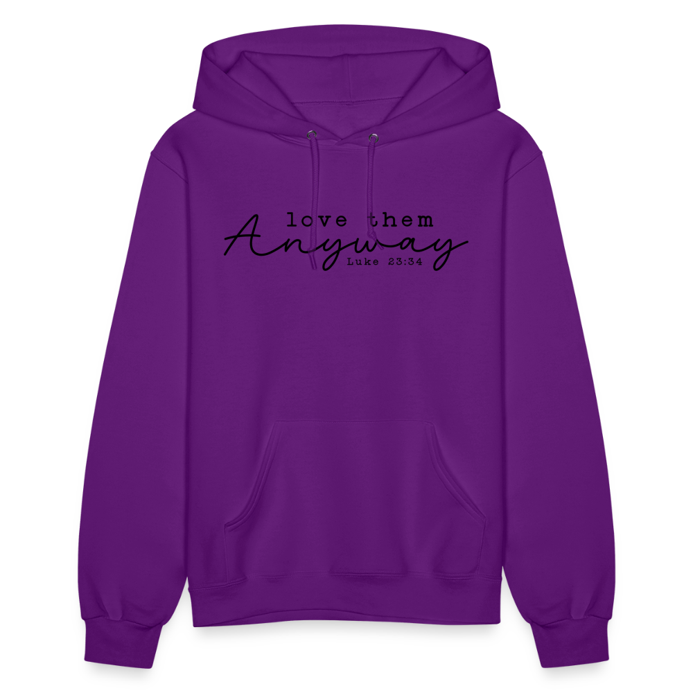 Love Them Anyway Women's Hoodie - purple