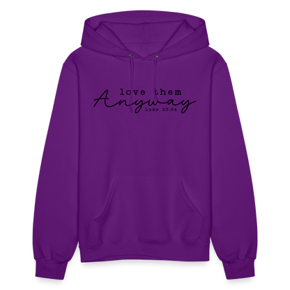 Love Them Anyway Women's Hoodie - purple