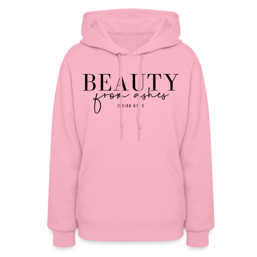 Beauty from Ashes Women's Hoodie - classic pink