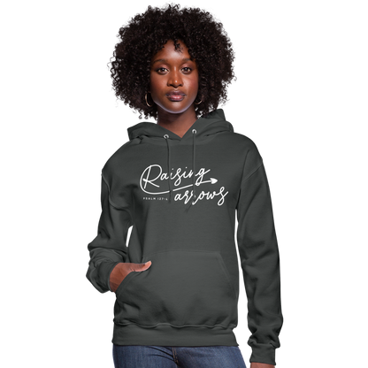 Raising Arrows (W) Women's Hoodie - asphalt