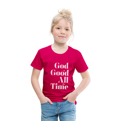 God is Good Toddler Premium T-Shirt - dark pink