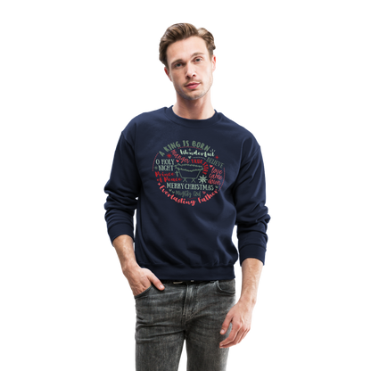 Manger Collage (RG) Men's Sweater - navy