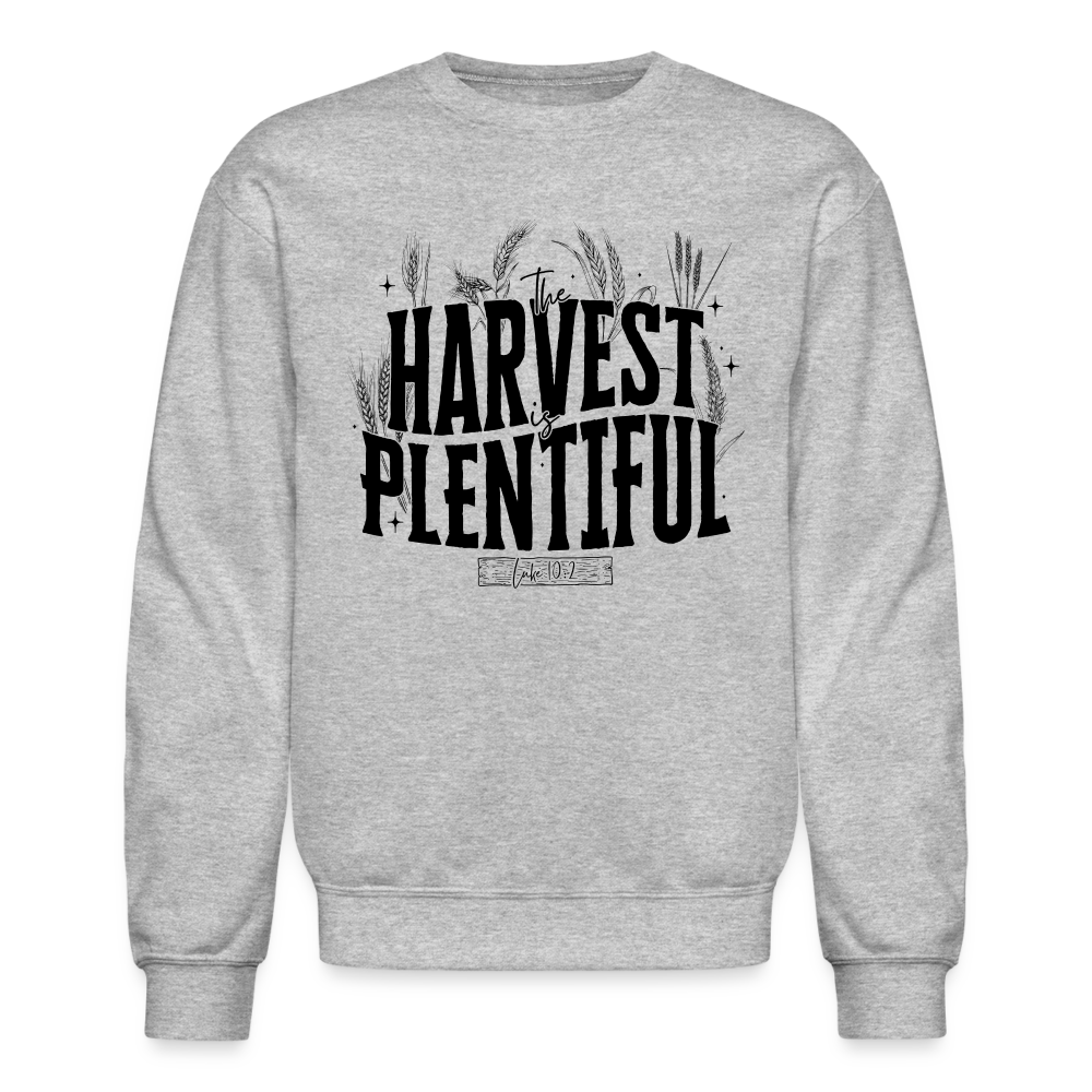 The Harvest is Plentiful Men's Sweater - heather gray