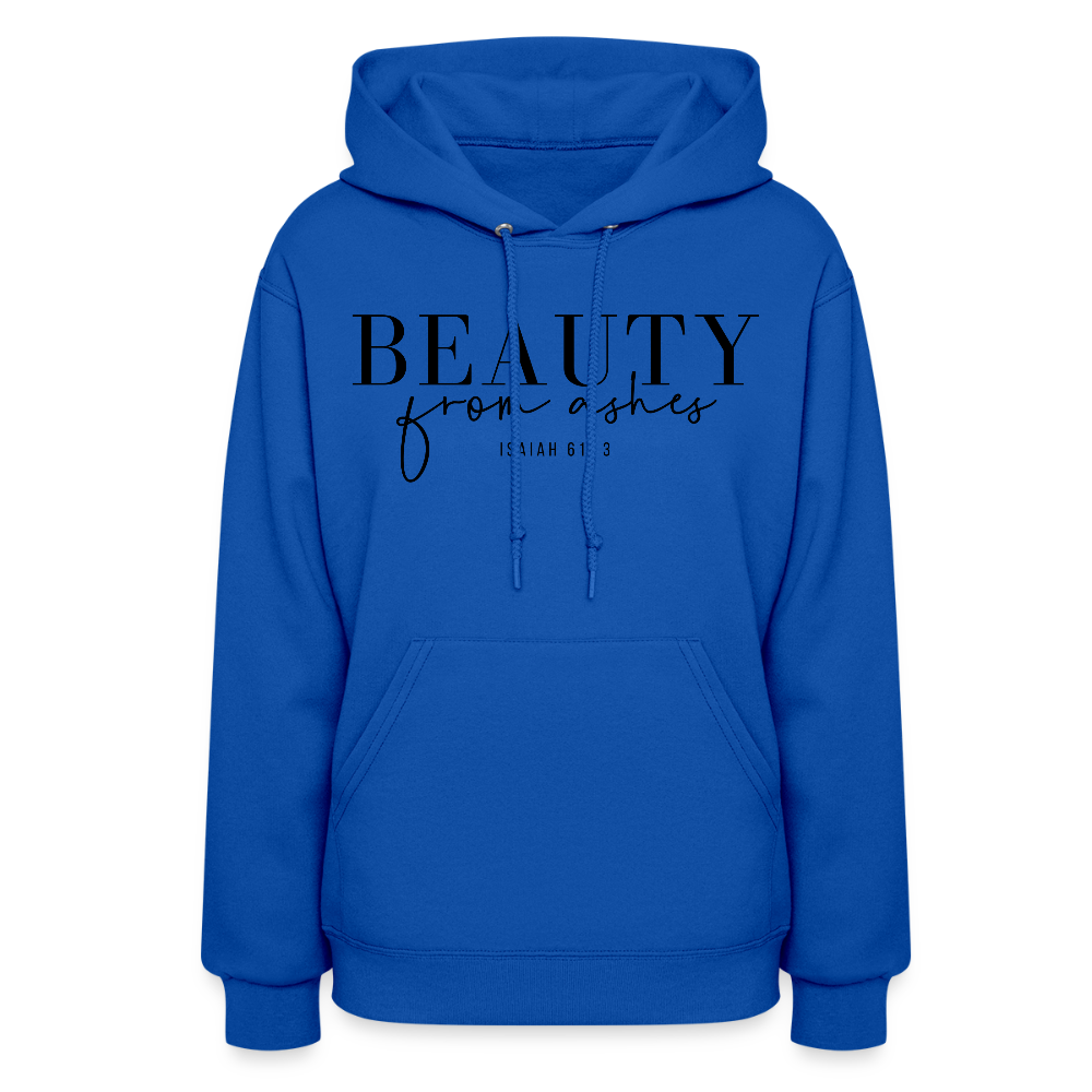 Beauty from Ashes Women's Hoodie - royal blue