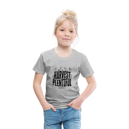 The Harvest is Plentiful Toddler T-Shirt - heather gray