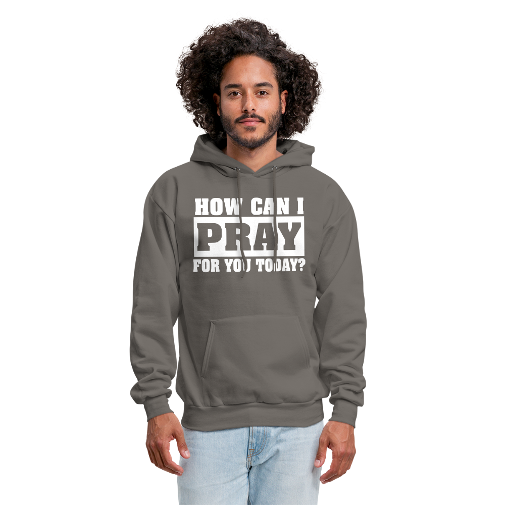 How Can I Pray for You Today Men's Hoodie - asphalt gray