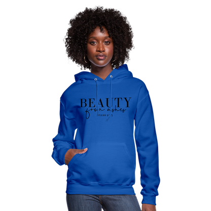 Beauty from Ashes Women's Hoodie - royal blue