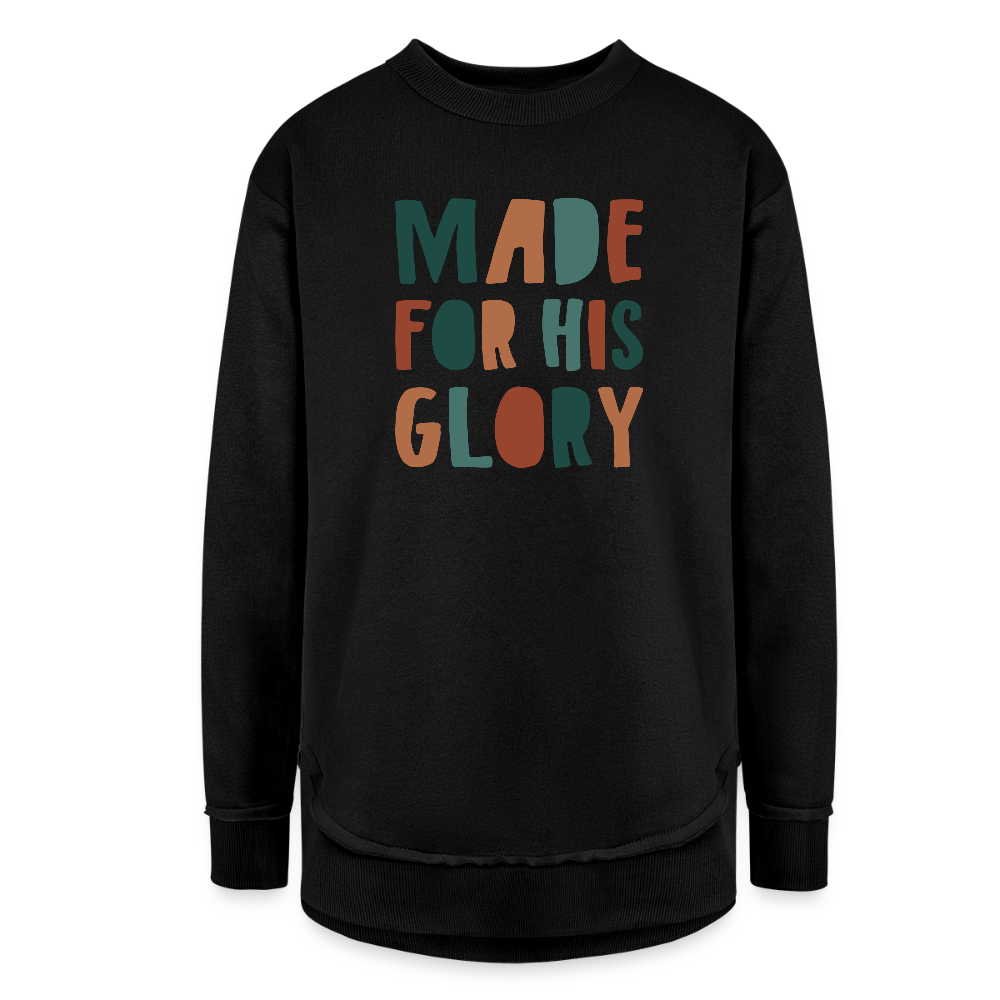 Made for His Glory Women’s Weekend Tunic Long Sleeve - black