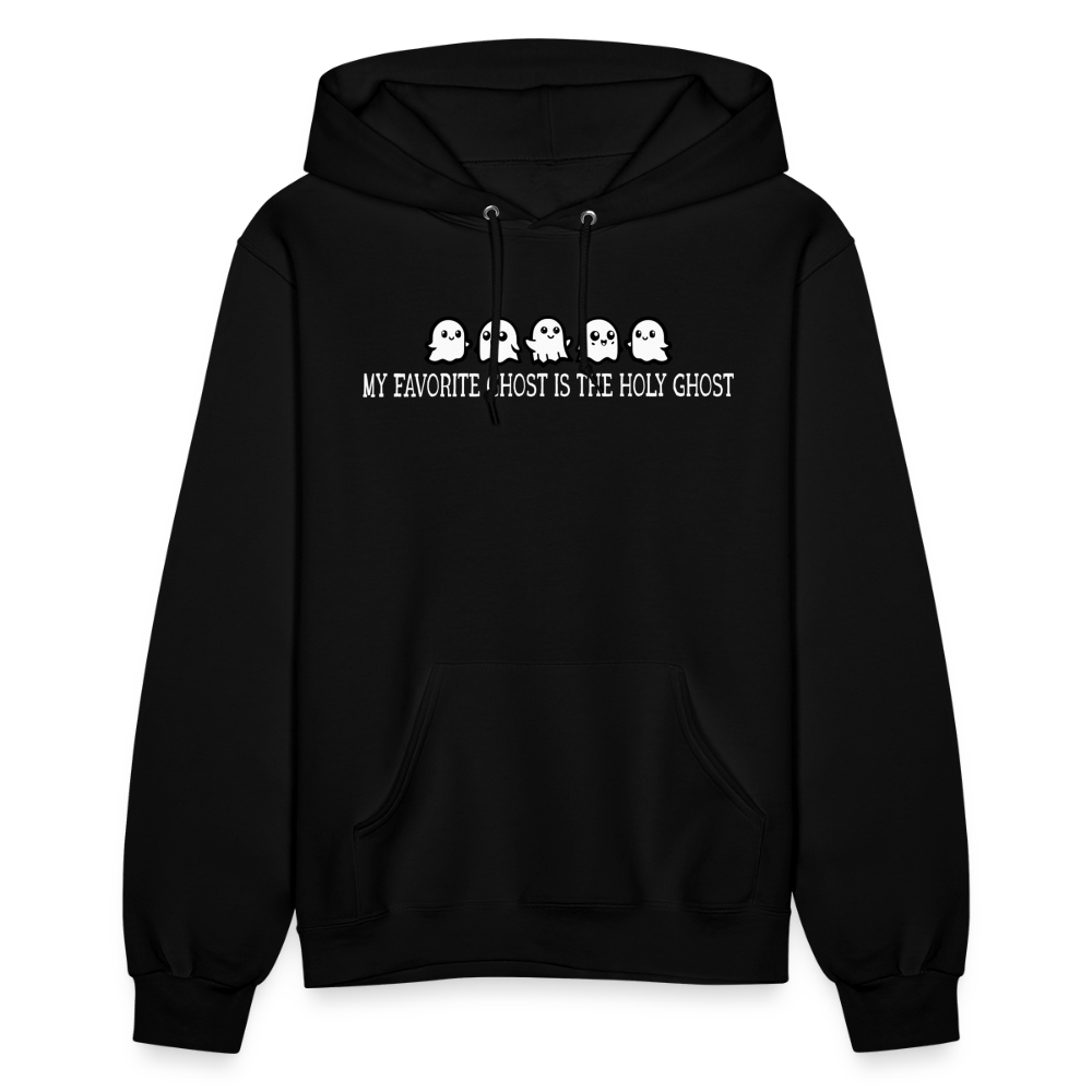 My Favorite Ghost is the Holy Ghost (W) Women's Hoodie - black