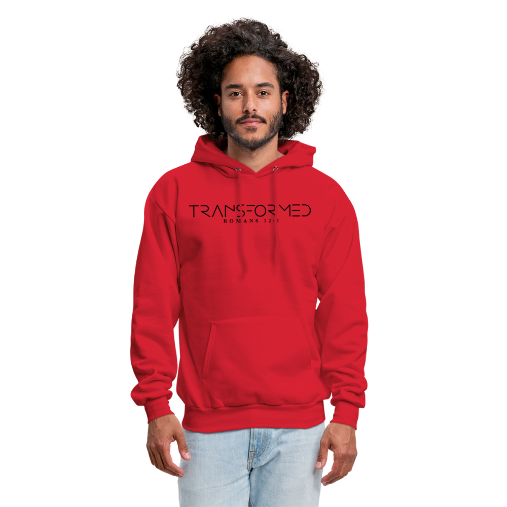 Transformed Men's Hoodie - red